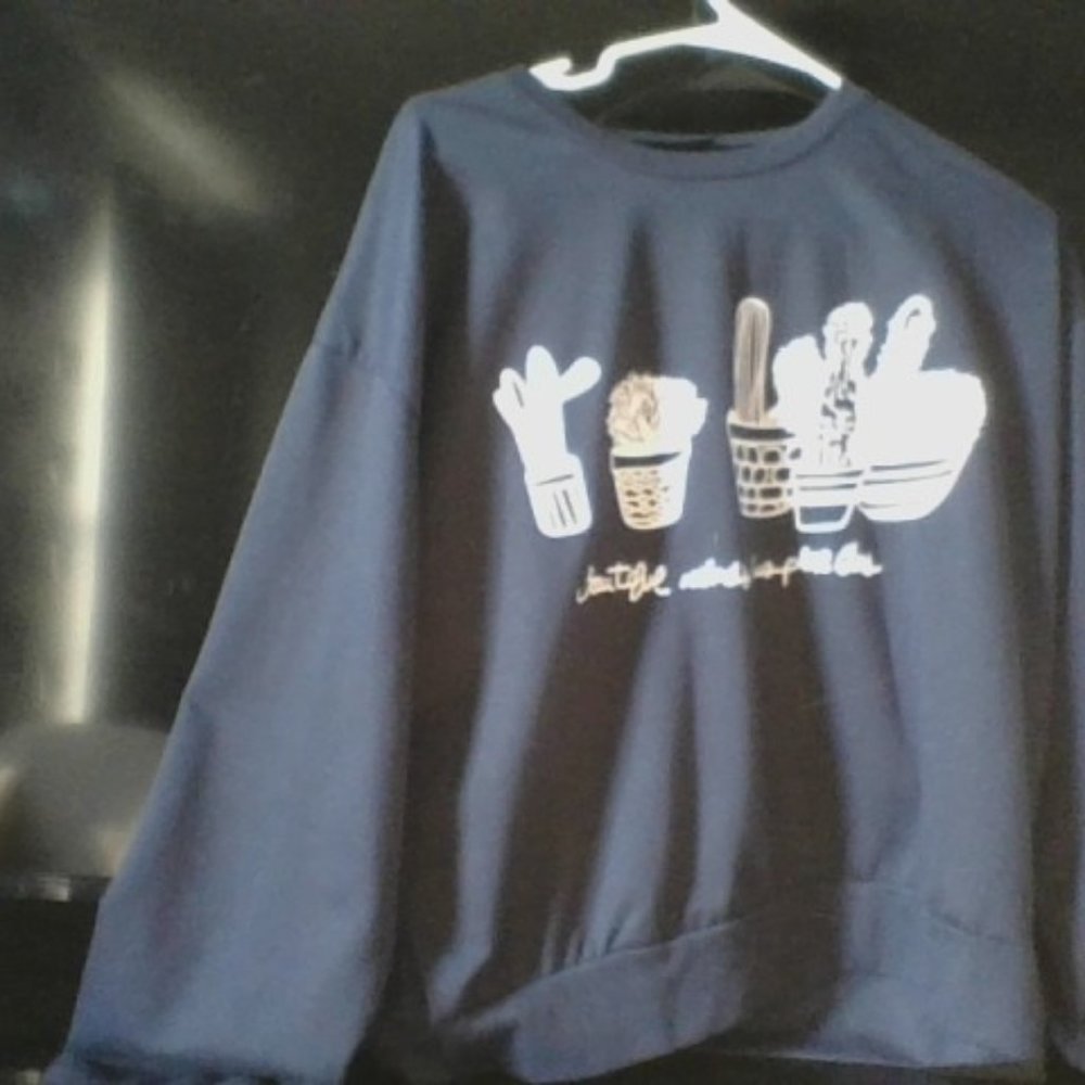 Plants cozy sweatshirt